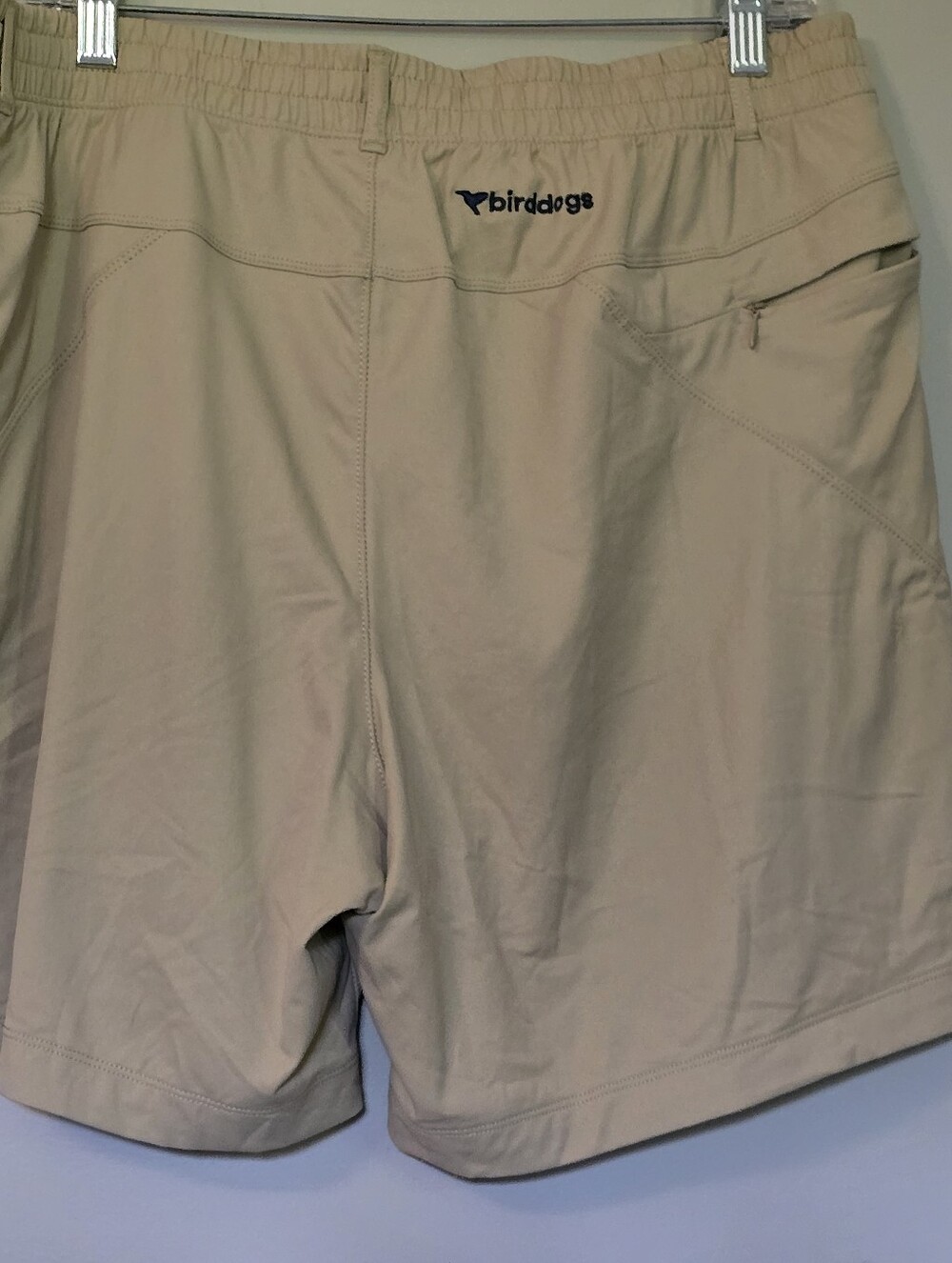 Birddogs Men's Khaki Athletic Bermuda Shorts